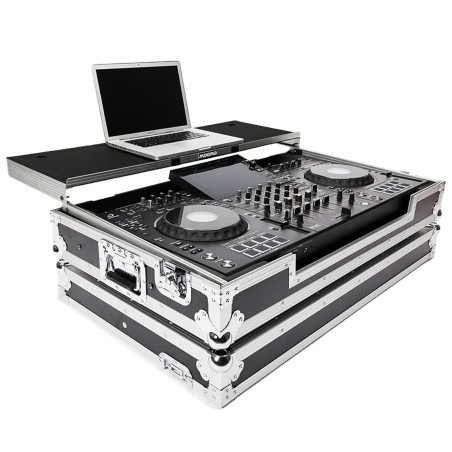 Magma Workstation XDJ-AZ / XDJ-XZ Dj Controller Flighcase - black/silver